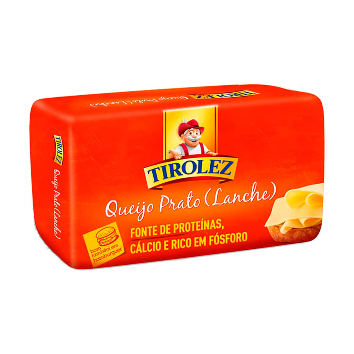 Queijo Prato Tirolez Aproximadamente 400 g