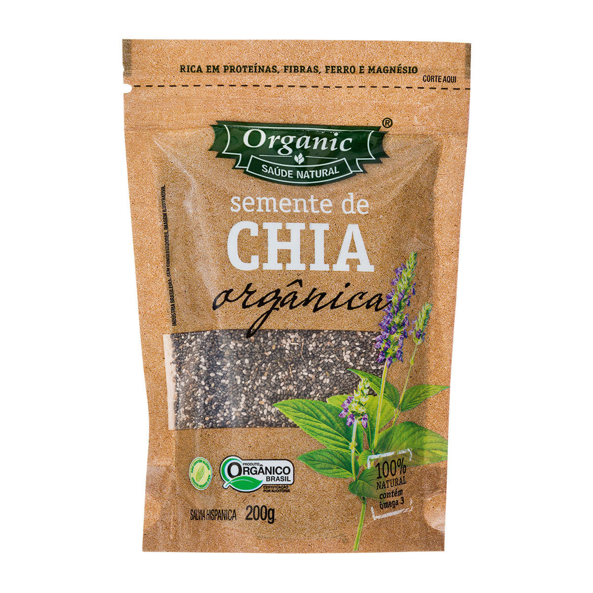 Chia Orgânica Organic 200g