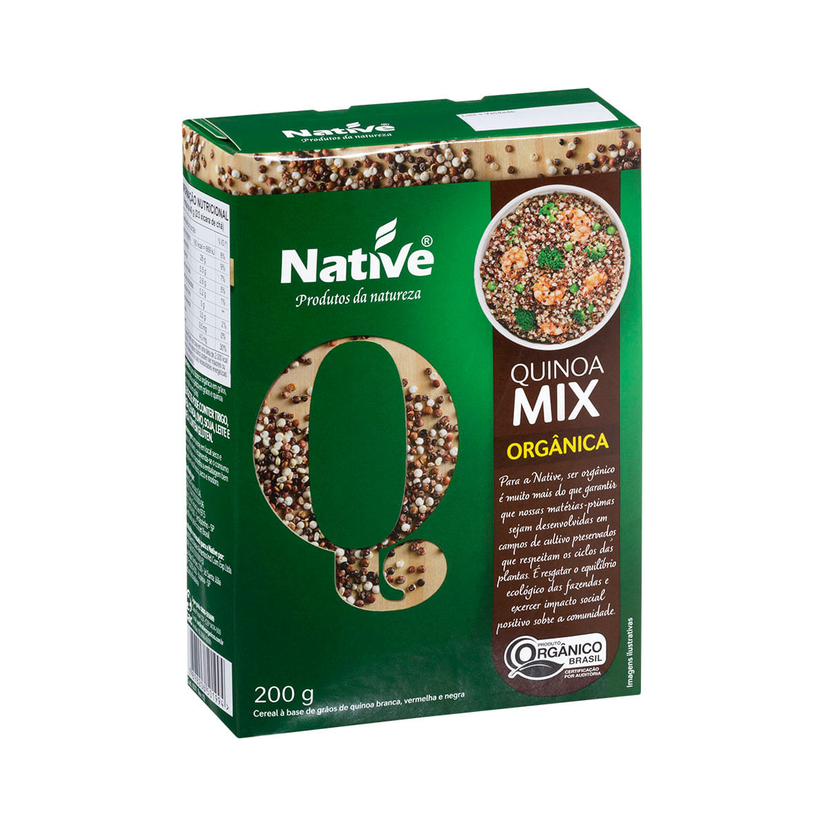 Mix de Quinoa Orgânico Native Caixa 200g