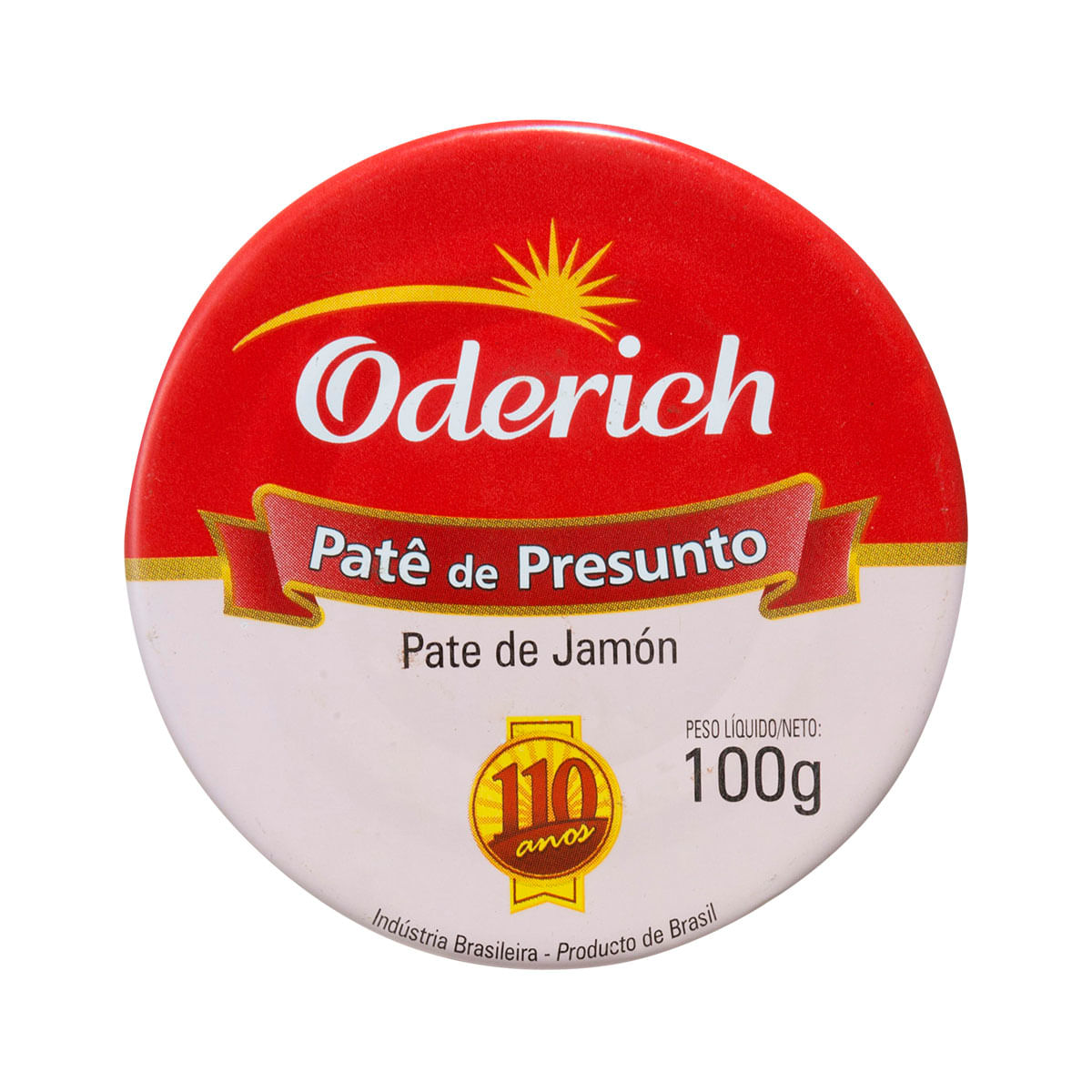 Patê de Presunto Oderich 100g