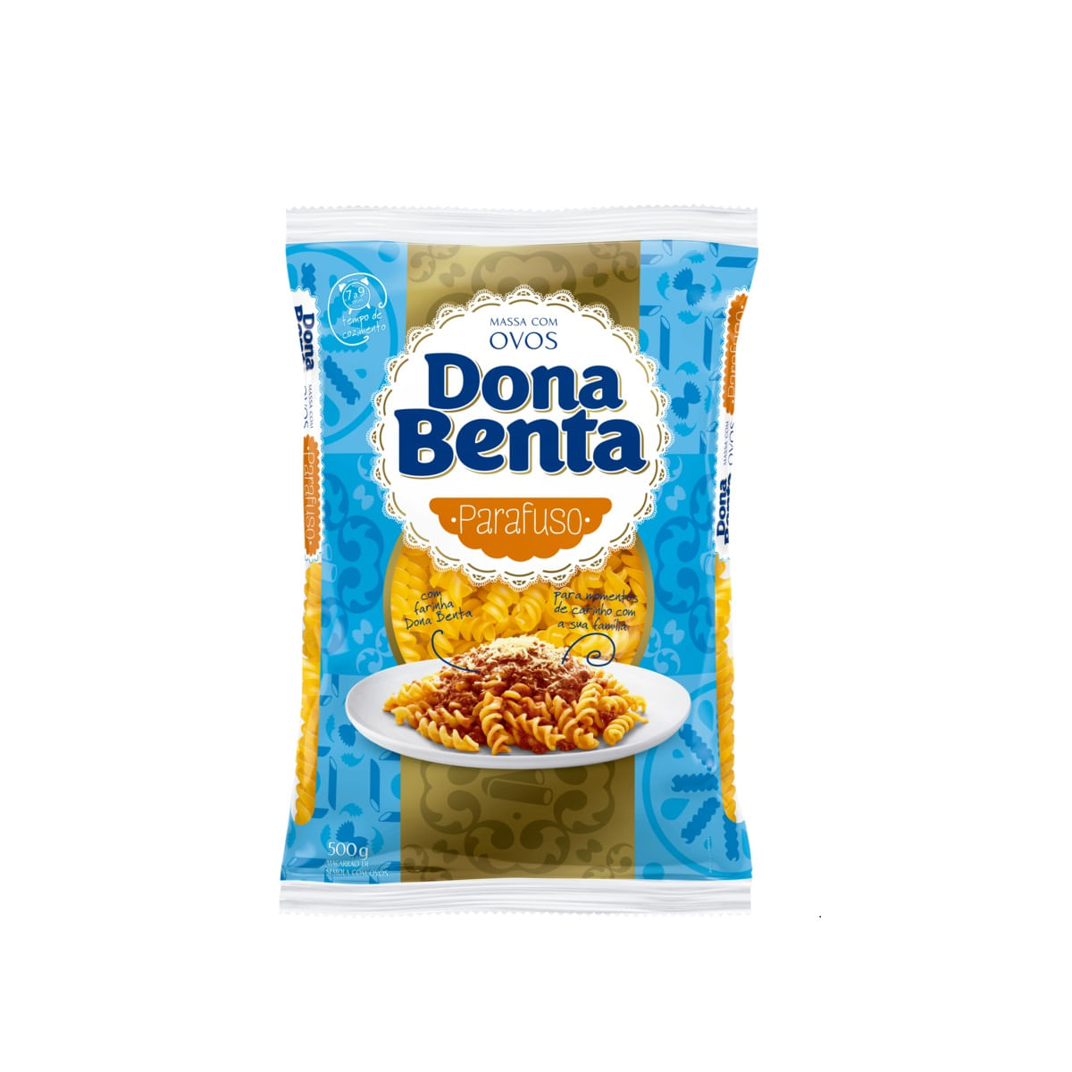 Macarrão Parafuso Dona Benta Sêmola Tradicional 500g