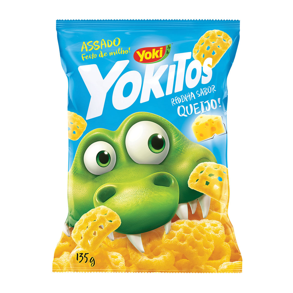 Salgadinho Yokitos Redinha Sabor Queijo 135g