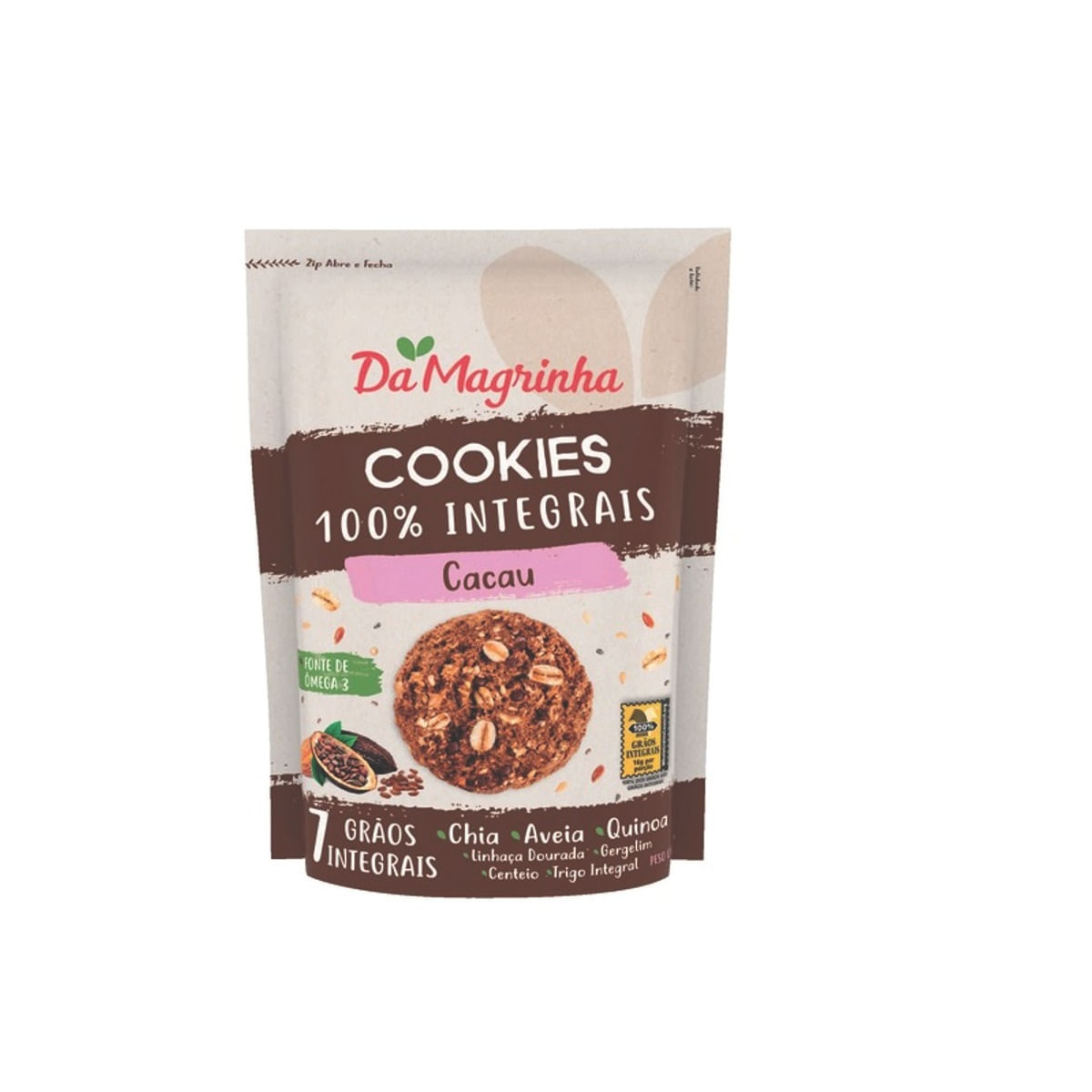 Cookie Integral Doce Cacau com Da Magrinha 150g