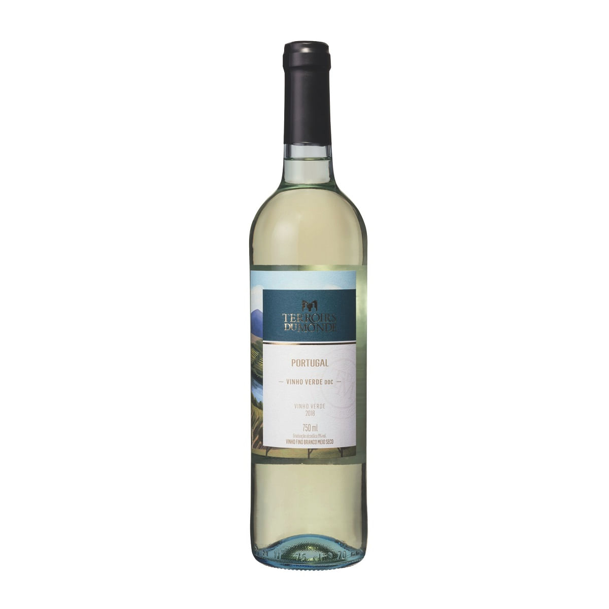 Vinho Branco Seco Terroirs Du Monde Verde 2018 750ml