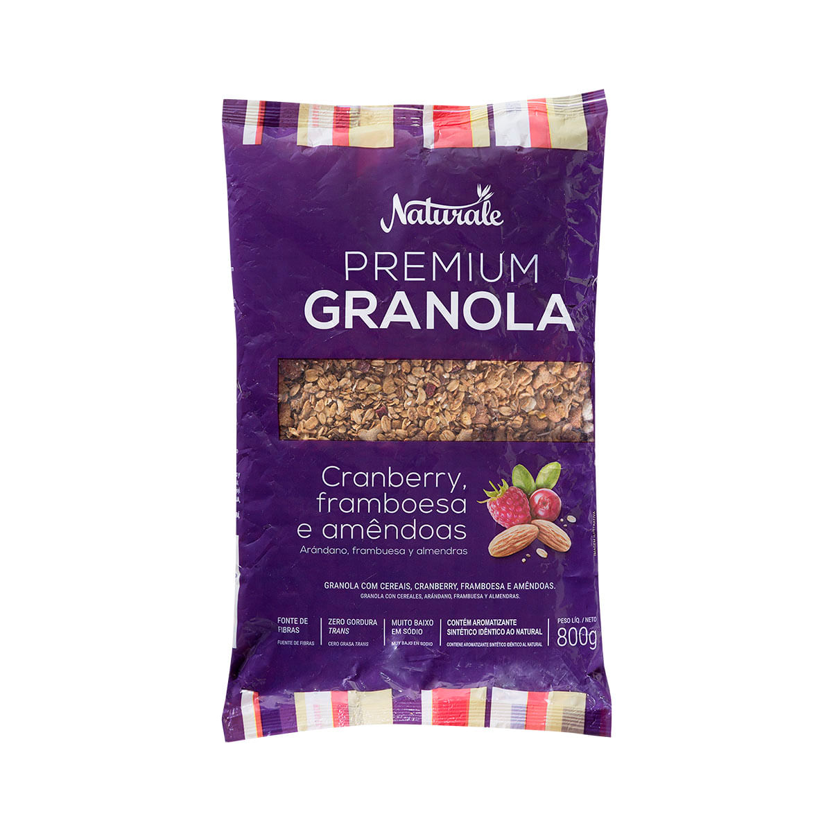 Granola, Frutas, Naturale Premium 800g