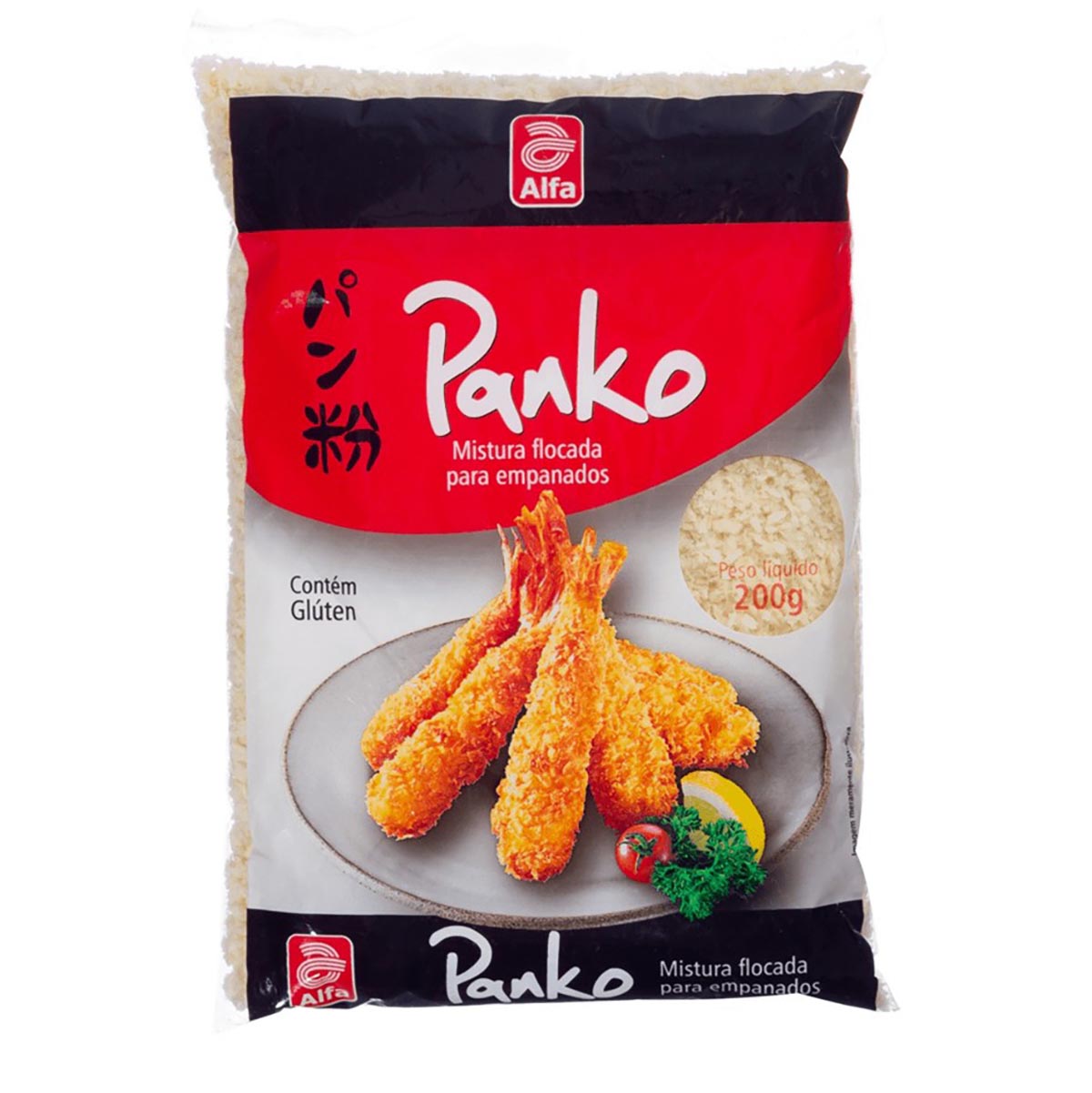 Mistura Flocada Panko Alfa 200 g