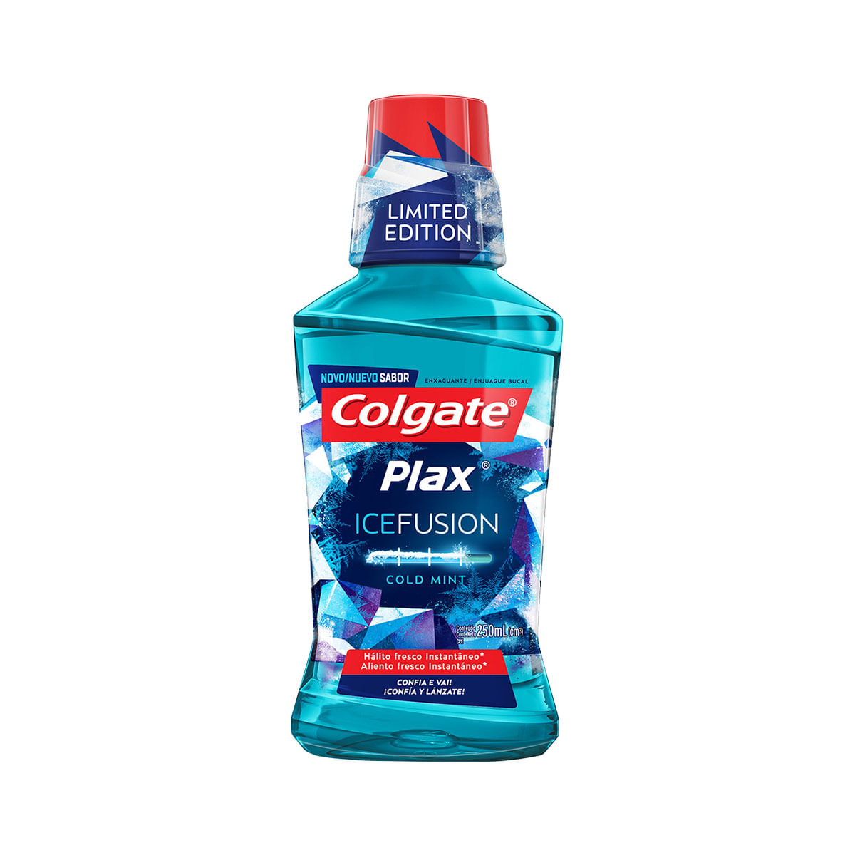 Enxaguante Bucal Colgate Plax Ice Fusion Cold Mint 250ml