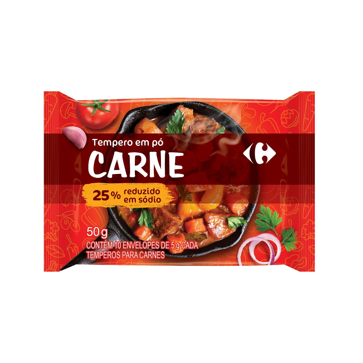 Tempero Pronto para Carnes Carrefour 50g