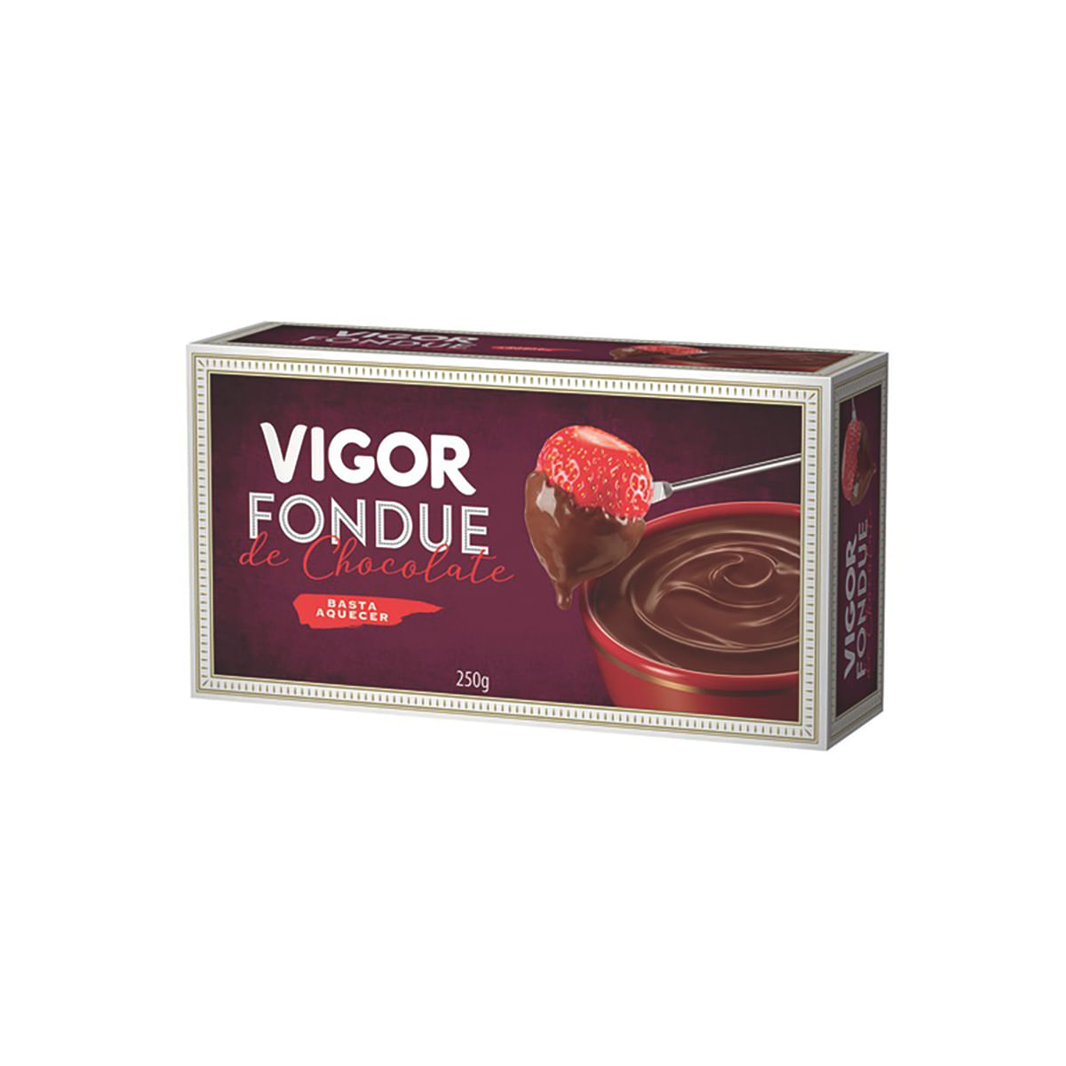 Fondue Pronto de Chocolate ao Leite Vigor 250g