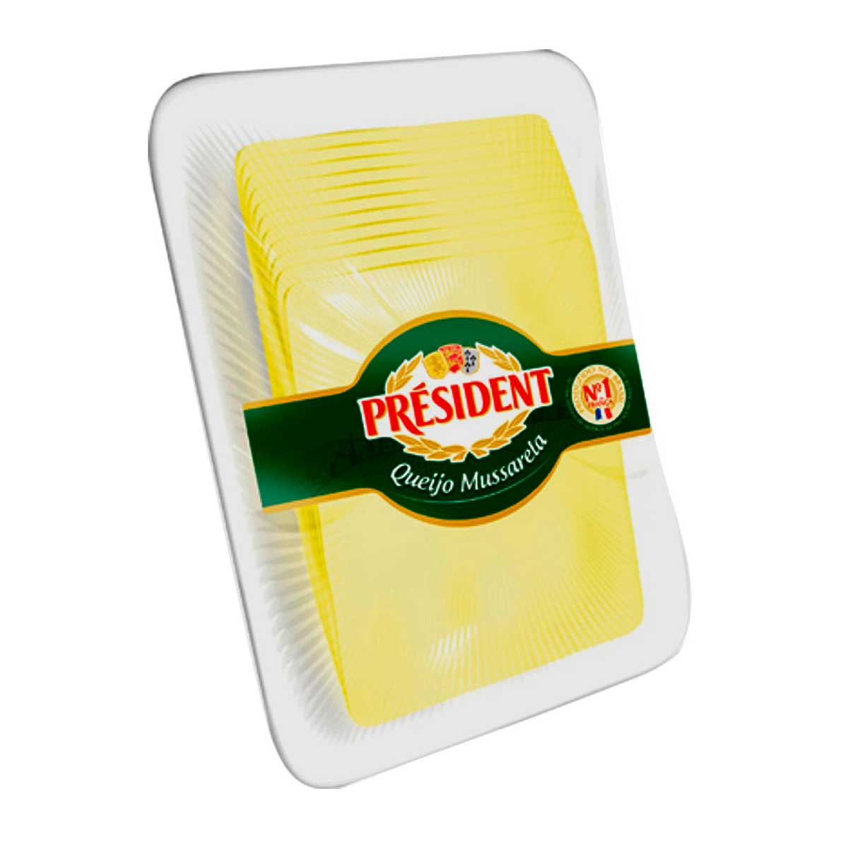 Queijo Mussarela Fatiado Président Aprox. 120g