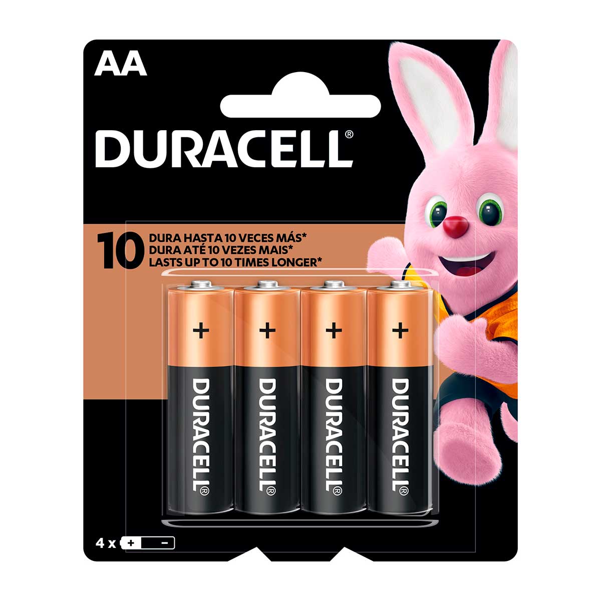 Pilha AA Duracell 4 Unidades