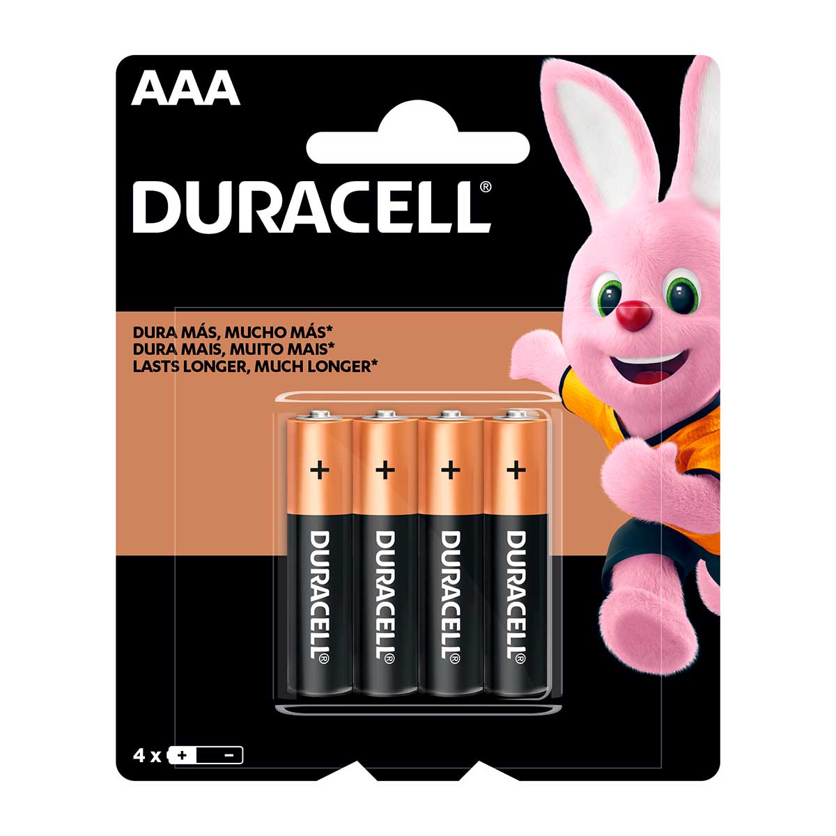 Pilha AAA Duracell 4 Unidades