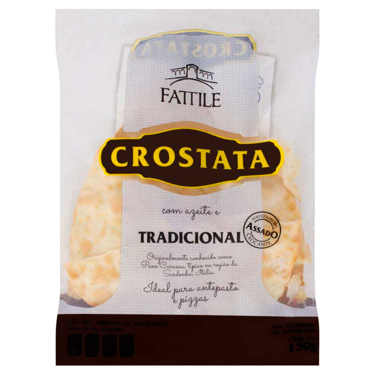Pão Tipo Crostata Tradicional Fattile 150 g