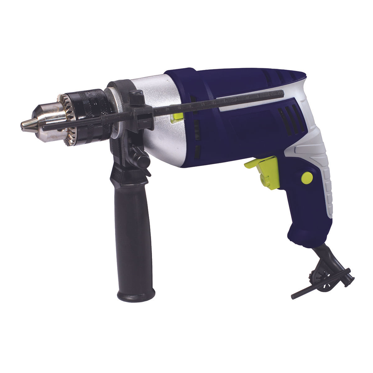Furadeira de Impacto Carrefour 450W Broca de 0,15mm Mandril 1/2" com 4 Acessórios DY77154 - 110V