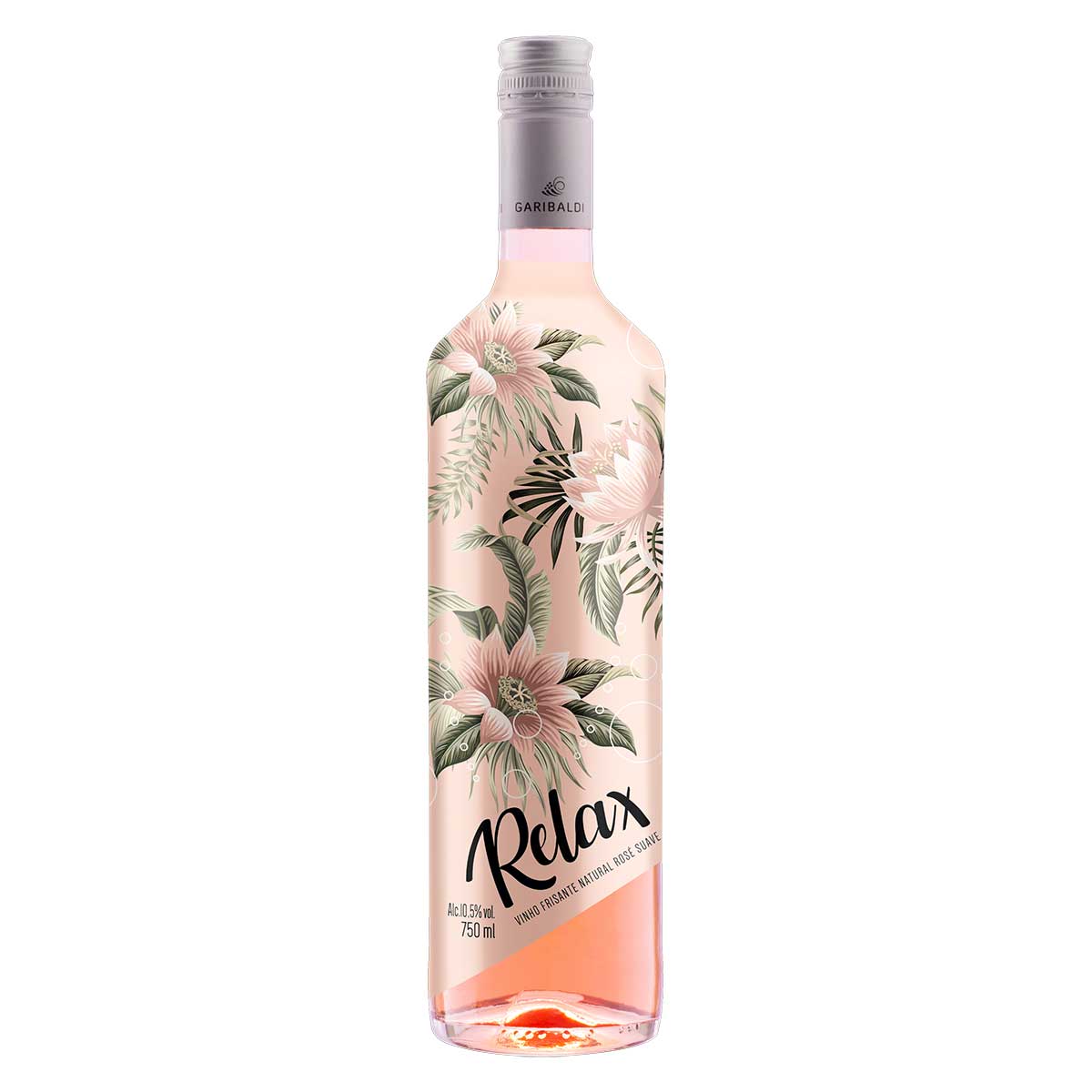 Vinho Rosé Frisante Suave Relax 750 ml