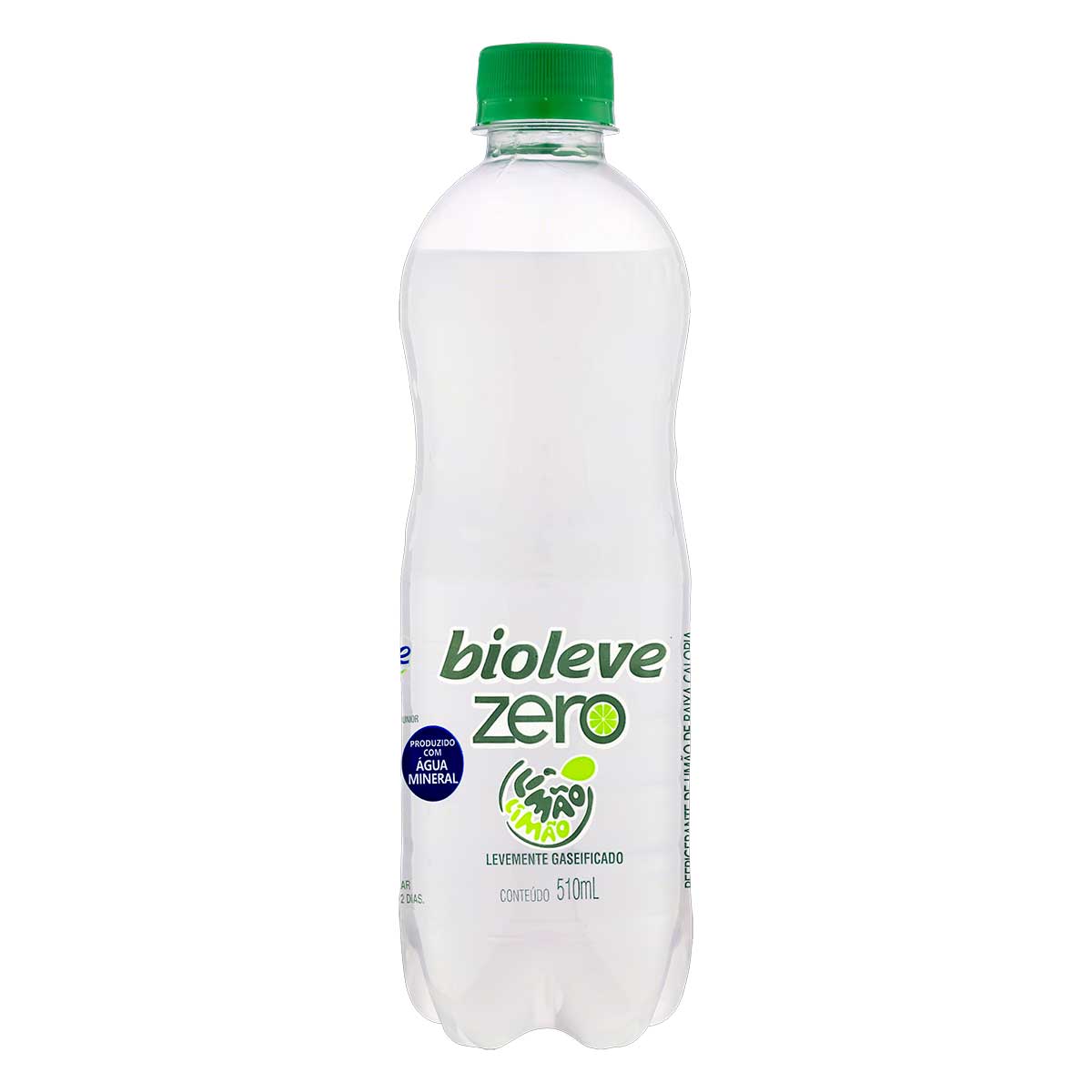 Refrigerante Limão Limão Bioleve Zero Garrafa 510 ml