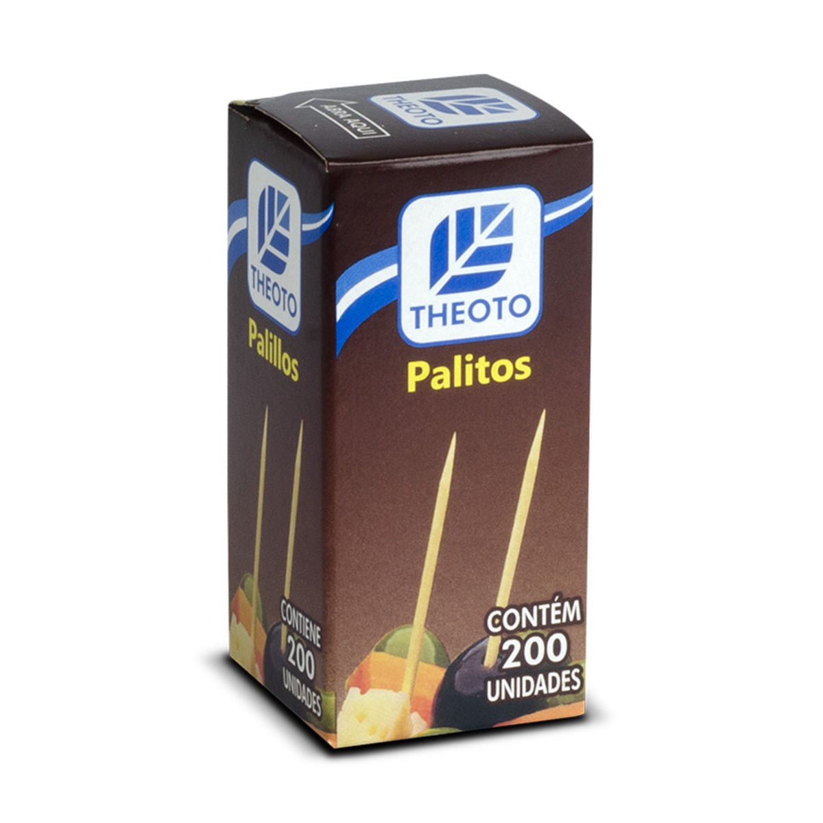 Palito de Dente Theoto 200 unidades