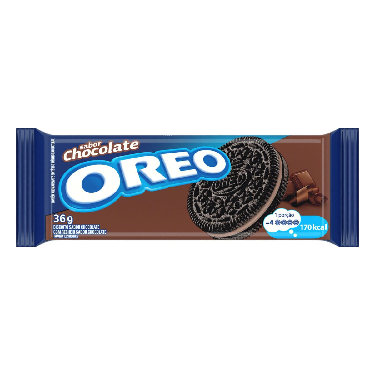 Biscoito Recheado Oreo Chocolate 36g