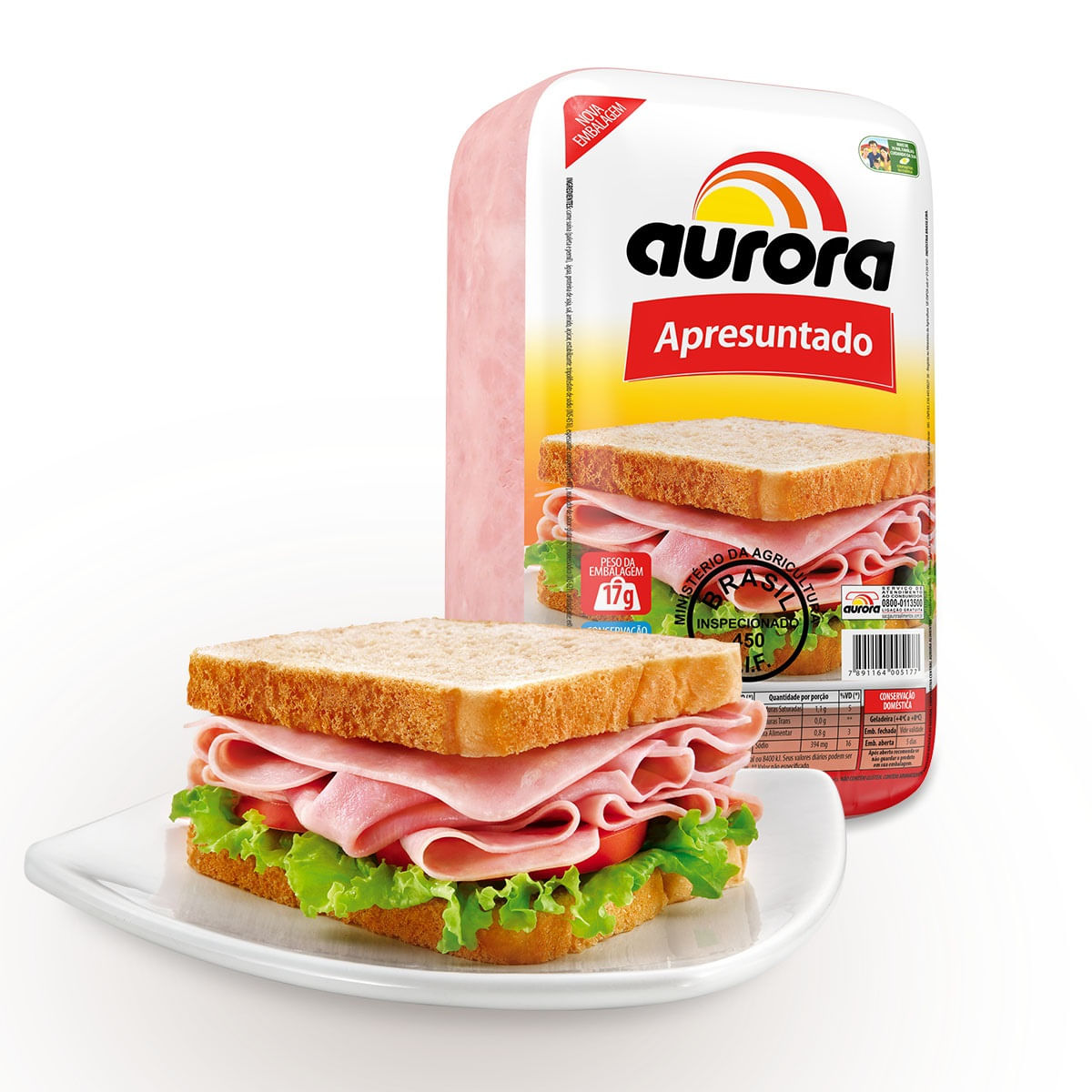 Apresuntado Aurora Aprox. 200g