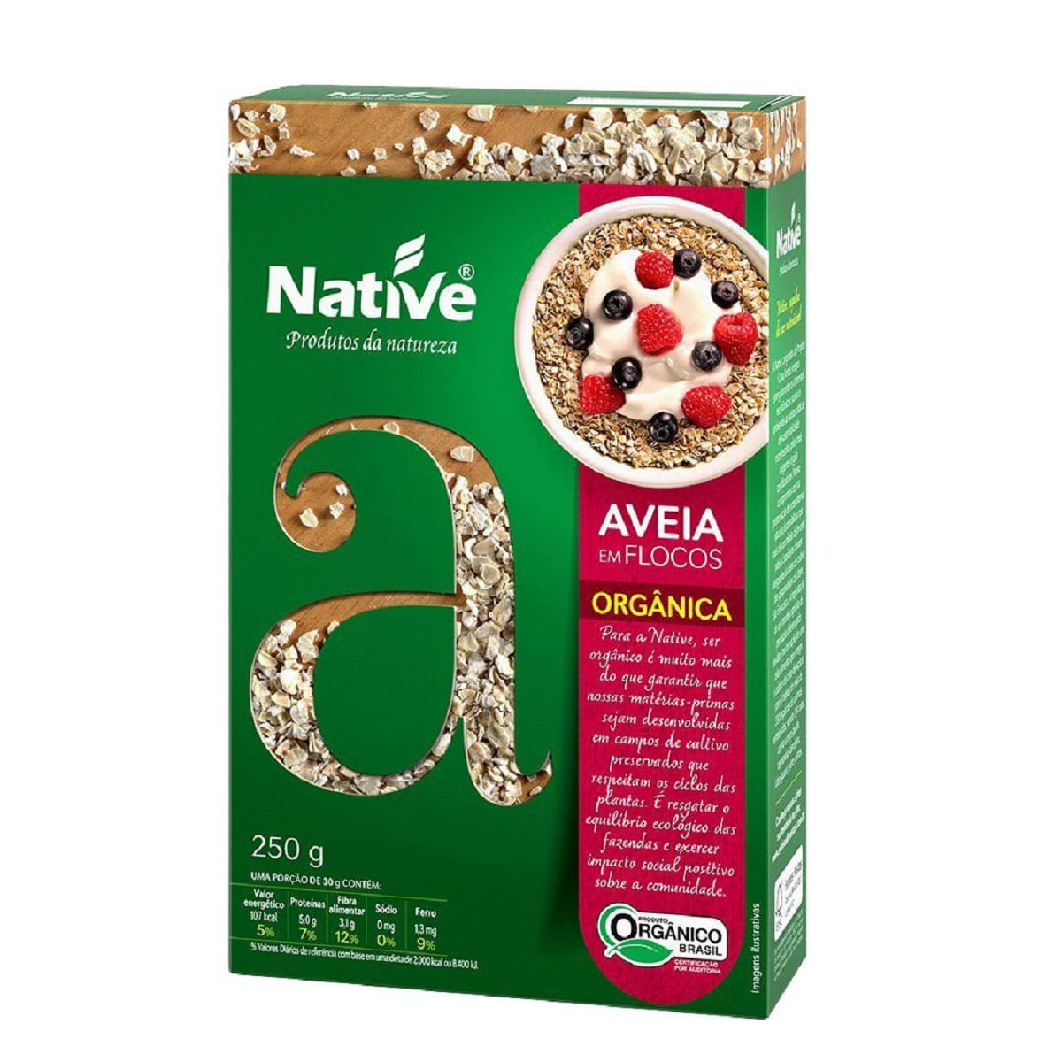 Aveia em Flocos Native 250 g