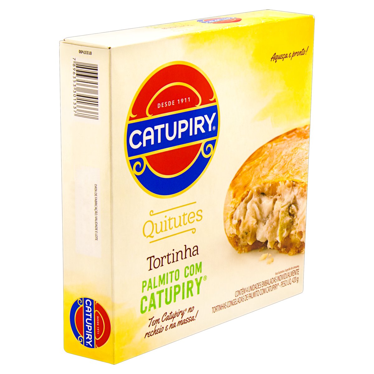 TORTINHA DE PALMITO COM CATUPIRY®ORIGINAL – Catupiry