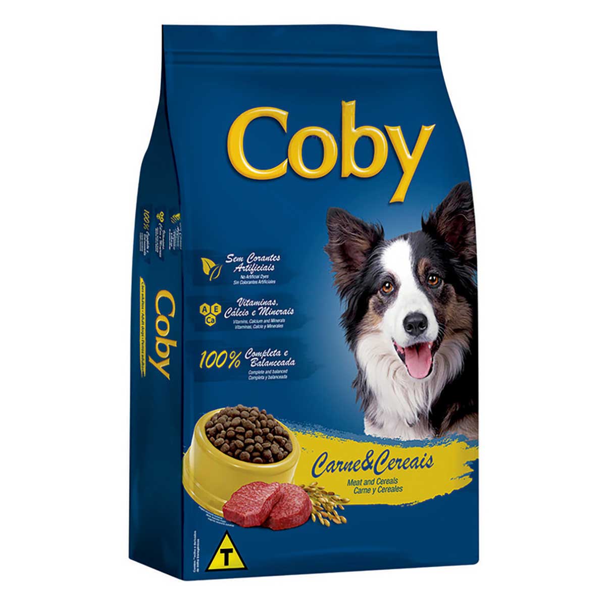Ração Coby Adulto Carne & Cereais 10,1 kg