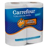 Papel Toalha Branco Carrefour 2 Unidades