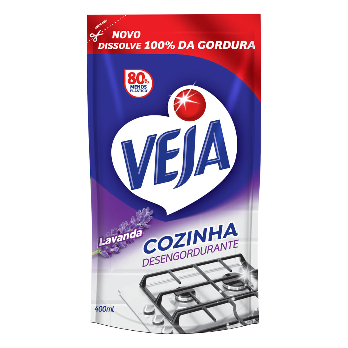 Limpador Cozinha Veja Cozinha Lavanda Doypack 400ml