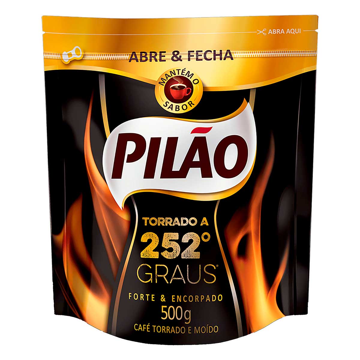 Café Torrado e Moído Pilão 252 Graus Pouch 500 g