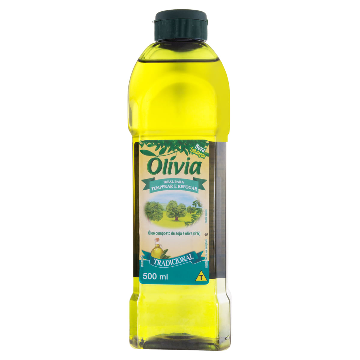 Óleo Composto de Soja e Oliva Tradicional Olívia 500 ml