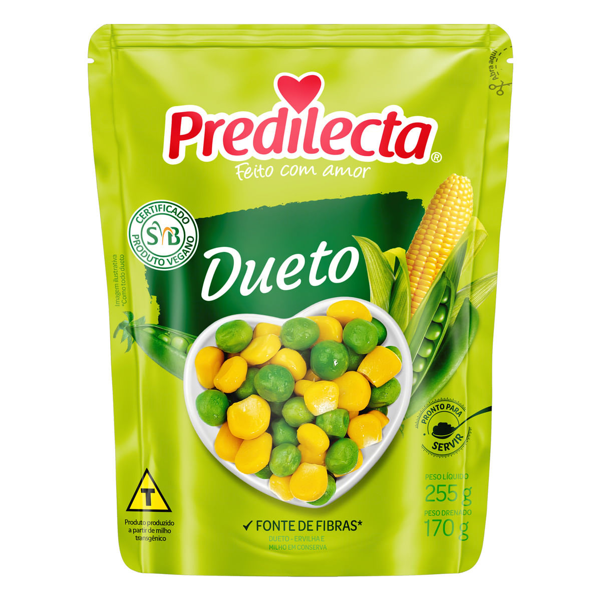Dueto de Legumes em Conserva Predilecta 170 g