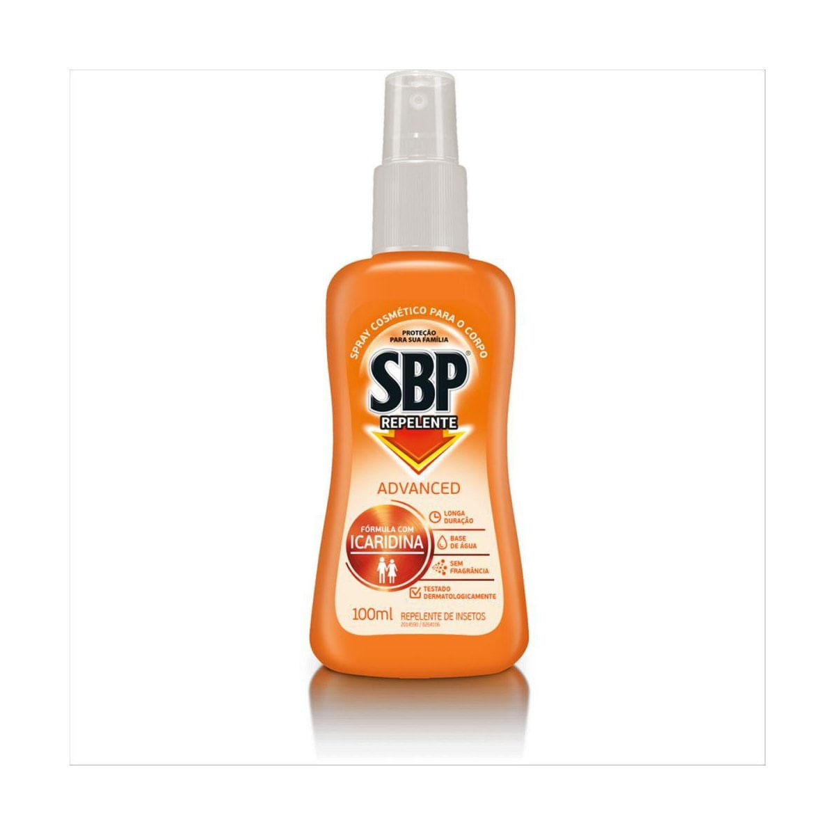 Repelente Spray SBP Advanced Family com Icaridina 100 ml