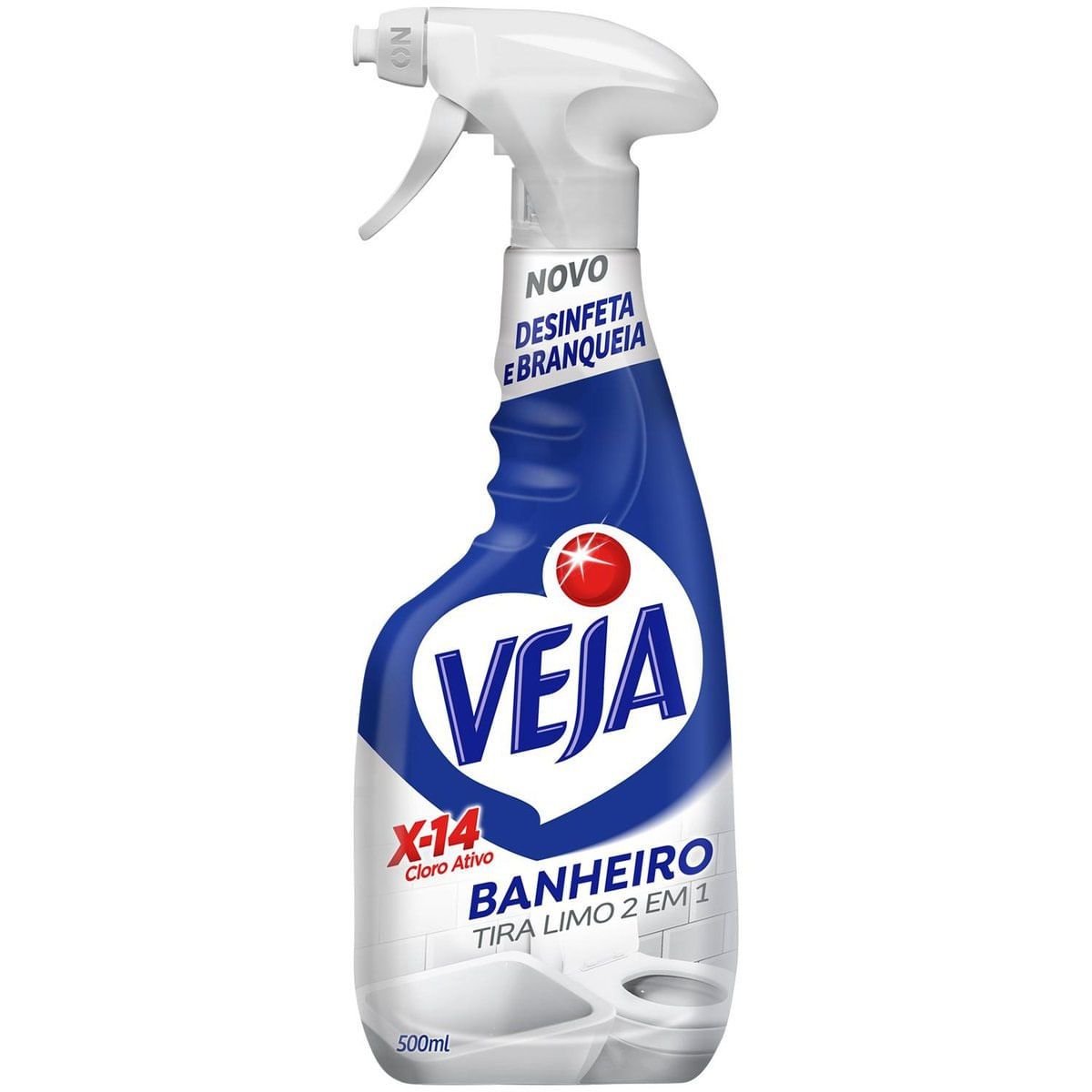 Spray Tira Limo Veja Banheiro X14 500ml