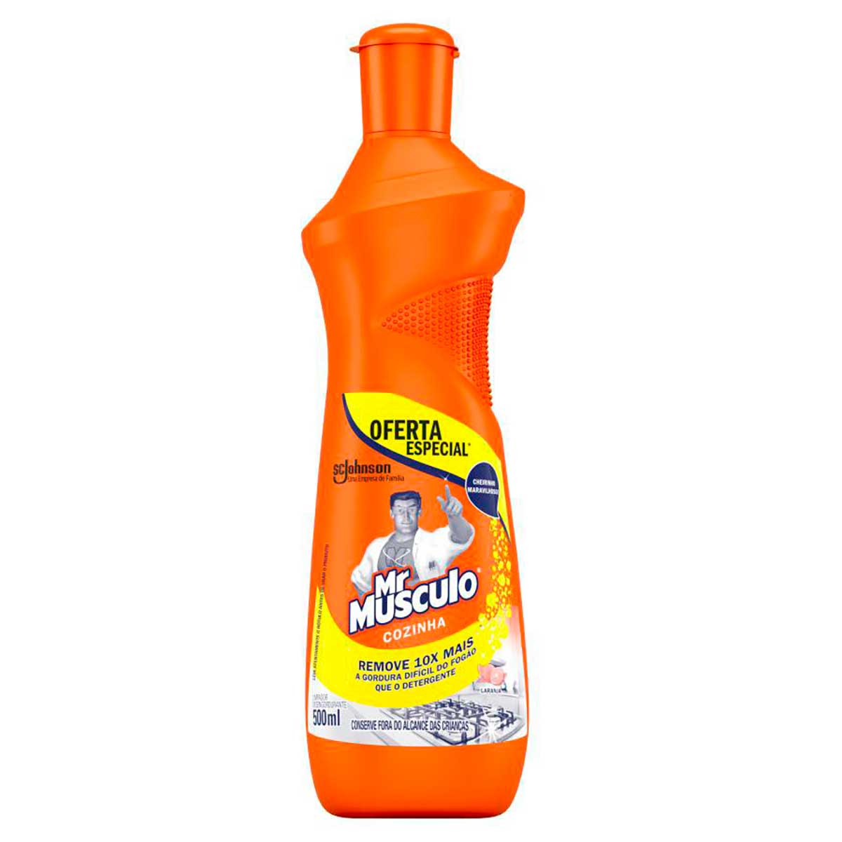 Limpador Desengordurante Mr Músculo Cozinha Squeeze 500 ml