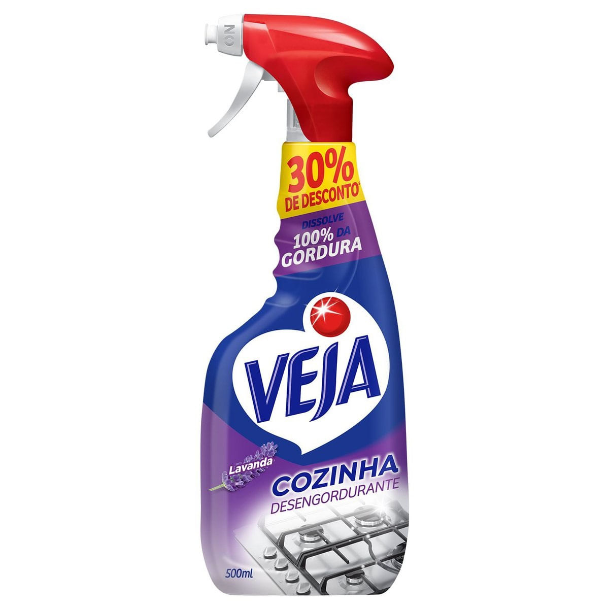 Limpador Cozinha Veja Cozinha Lavanda Trigger Promo 500ml