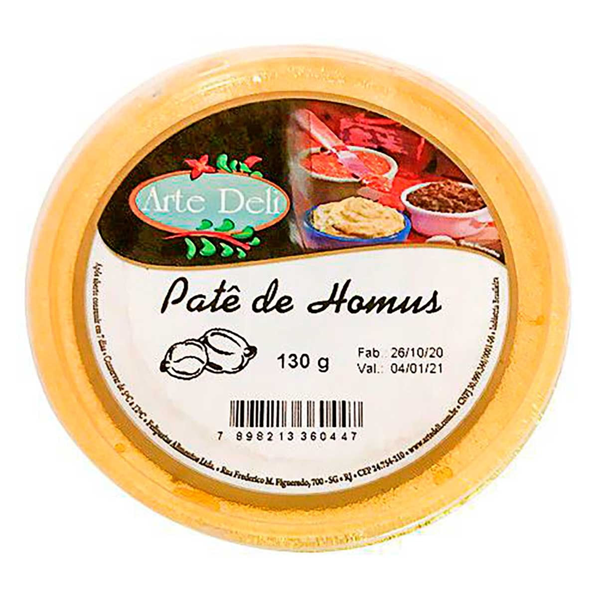 Patê de Homus Arte Deli Pote 130 g