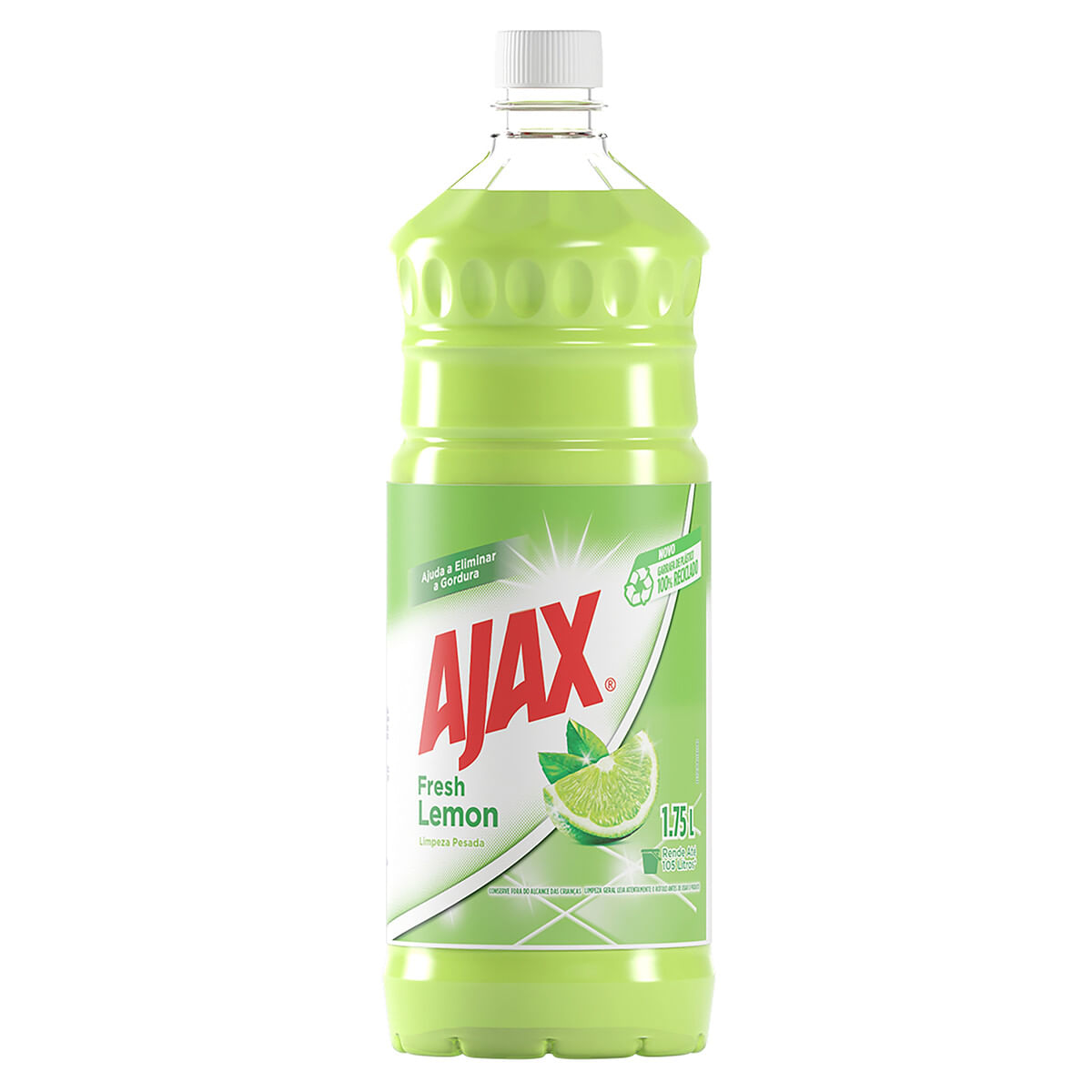 Limpador Limpeza Pesada Fresh Lemon Ajax Frasco 1,75 L