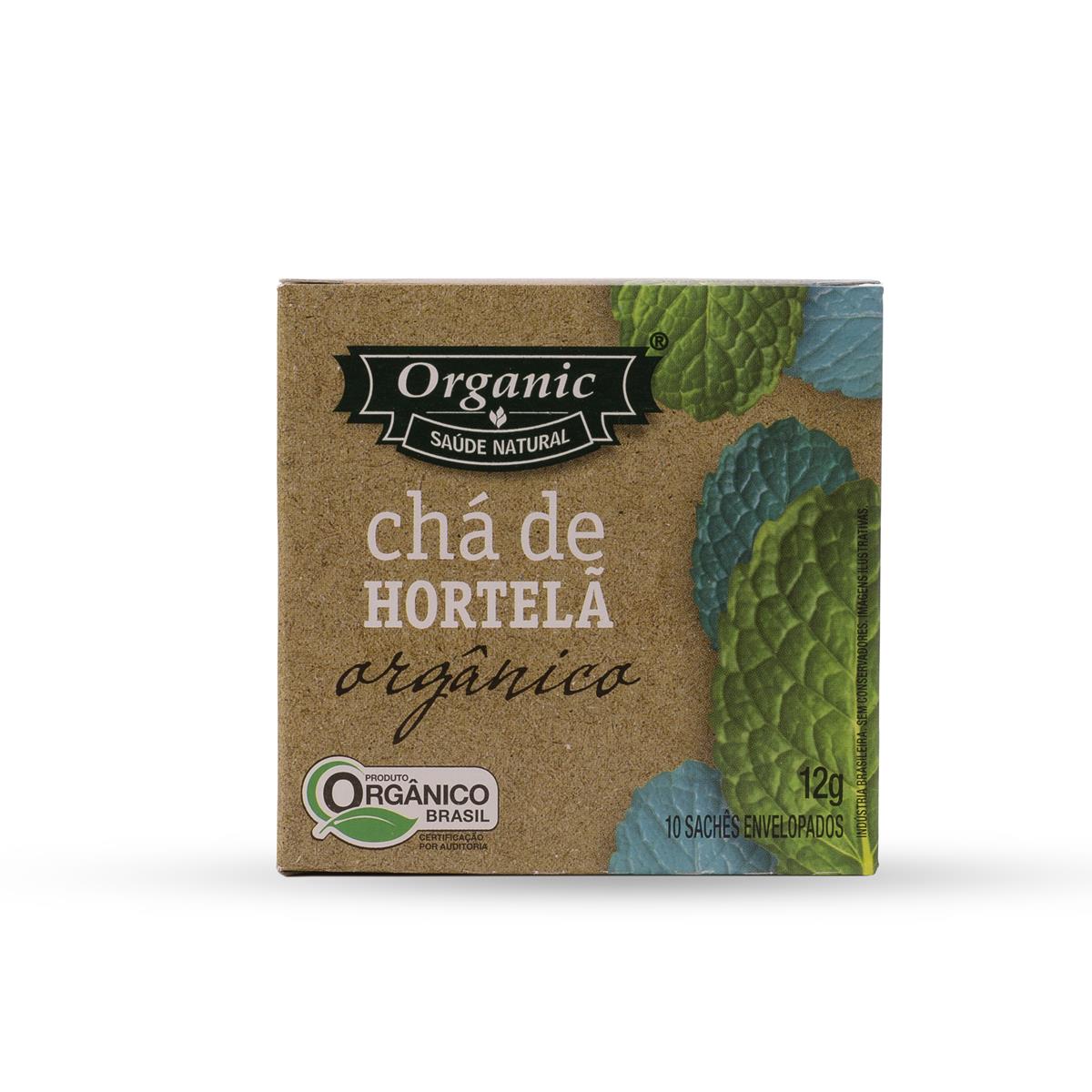 Chá Orgânico de Hortelã Organic 12 g