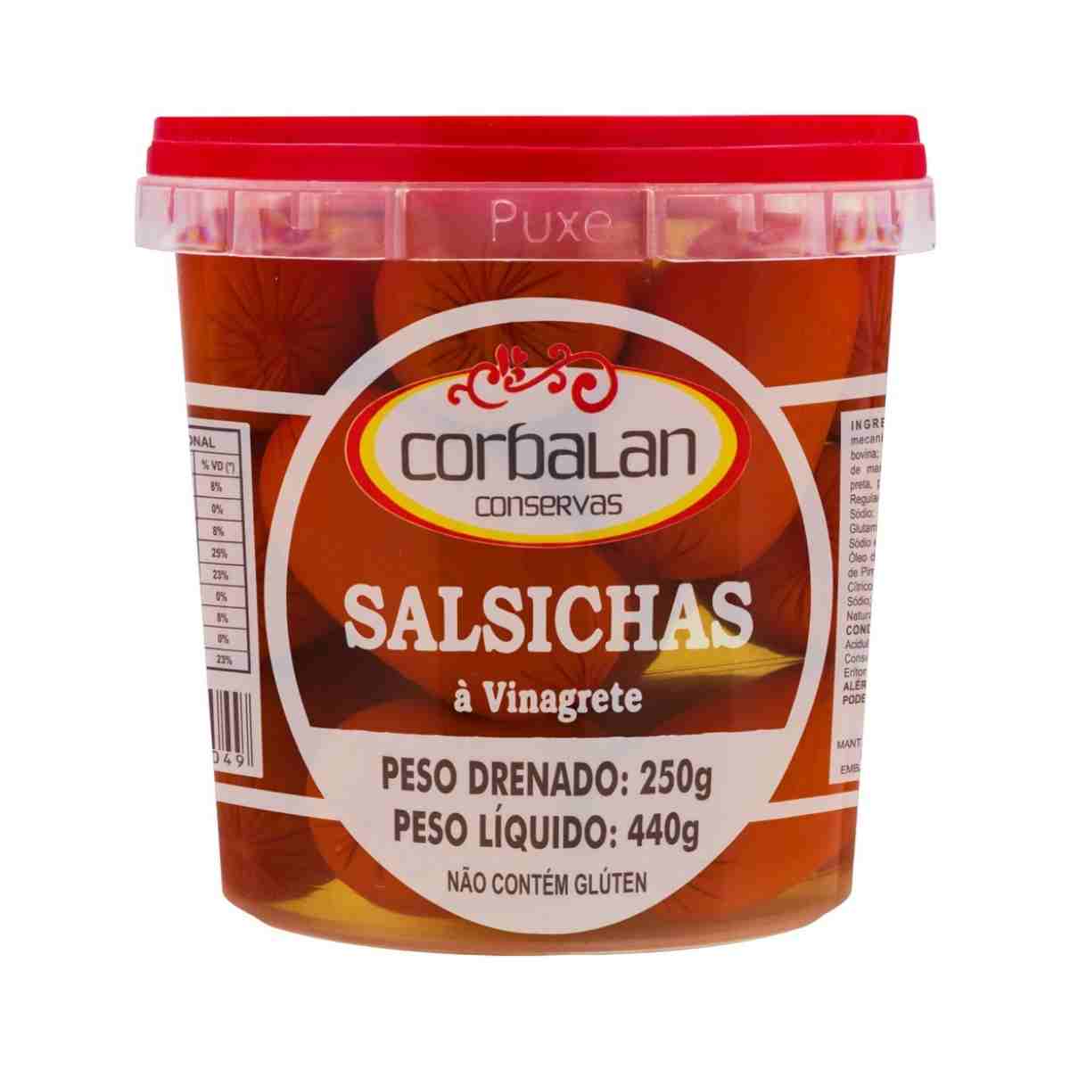 Salsicha Vinagrete Corbalan 250 g