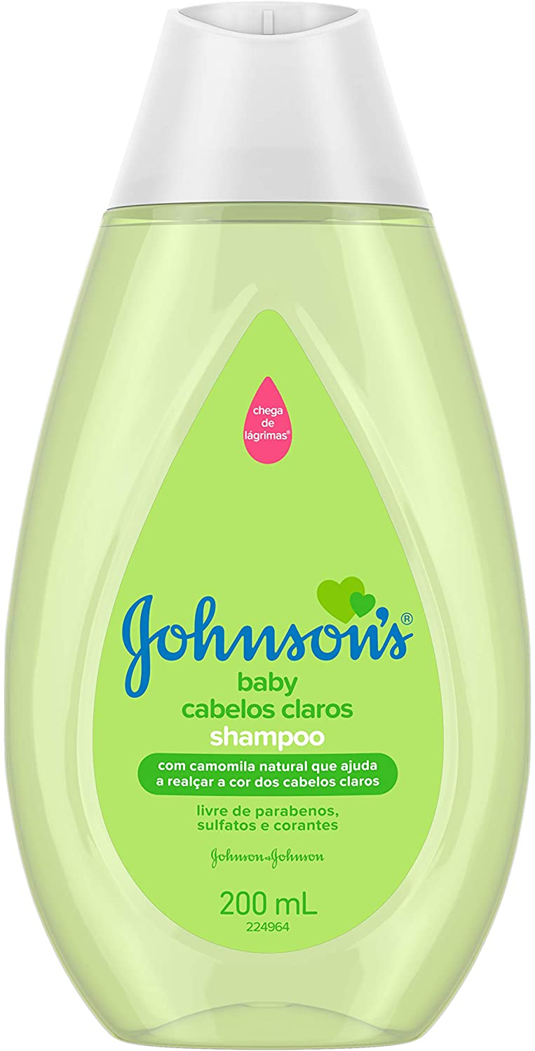 Shampoo Infantil Johnson's Baby Cachos Definidos Original 200ml