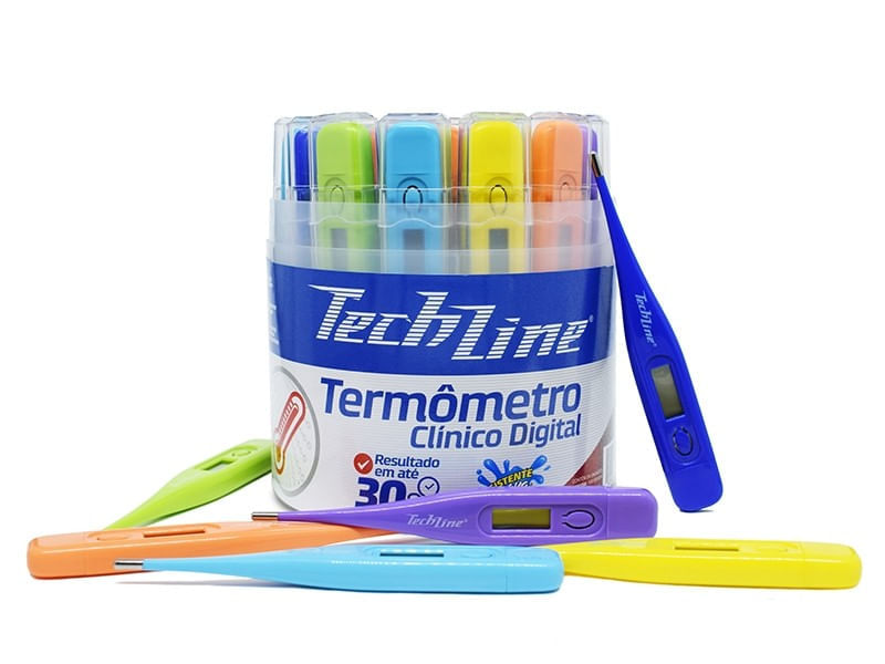 Termômetro Digital Techline Ts101 Color 1 Unidade