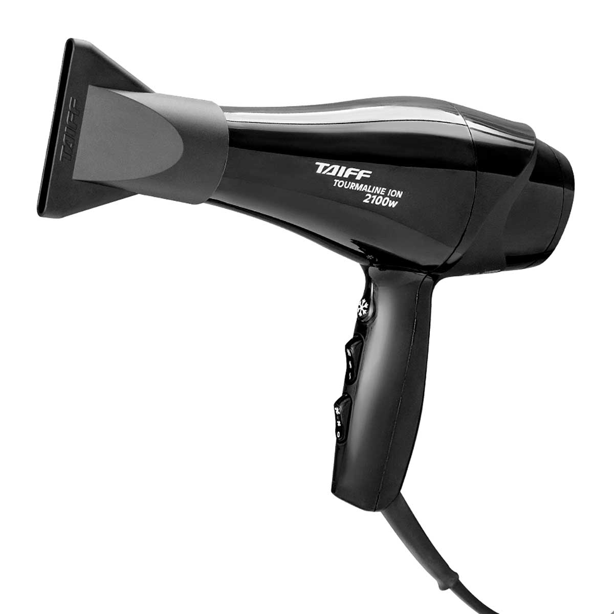 Secador de Cabelo Taiff Tourmaline Ion 2100W Preto 110V