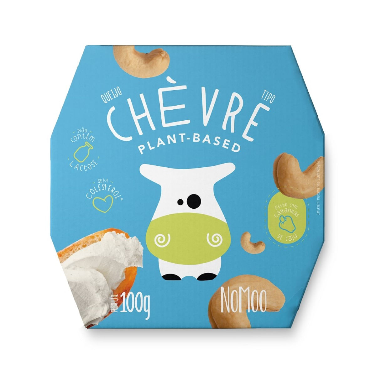 Queijo Chèvre Vegano NoMoo 100 g