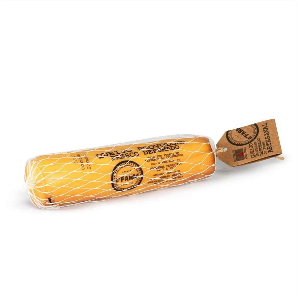 Queijo Provolone Artesanal Defumado D'Farm Aproximadamente 250 g