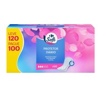 Protetor Diário Carrefour Soft Leve 120 Pague 100