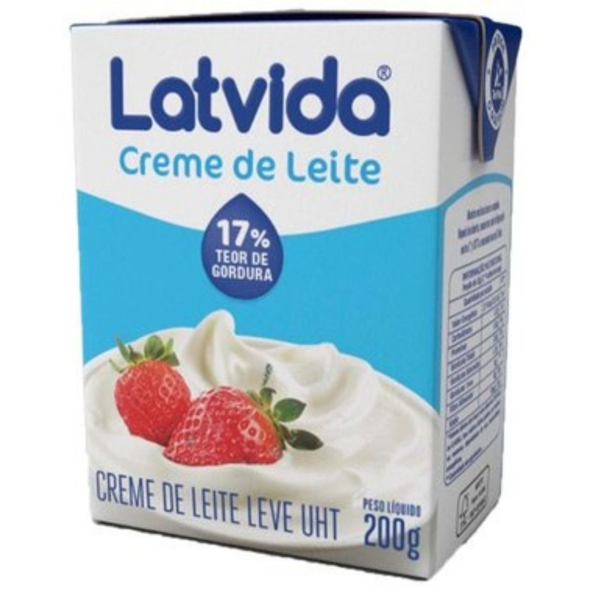 Creme Leite Leve Uht Latvida 200 g Carrefour