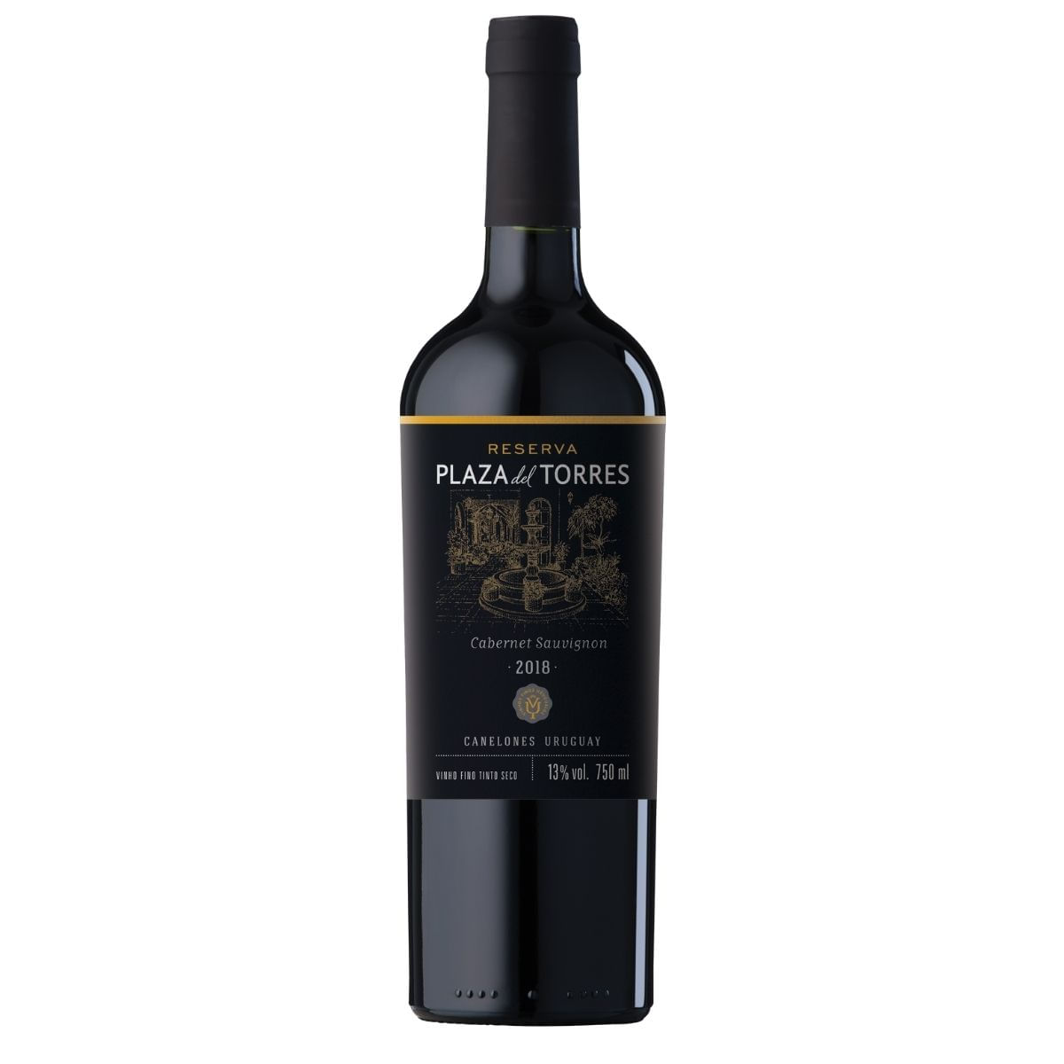 Vinho Tinto Uruguay Carbene Sauvignon Reserva Plaza del Torres 750 ml