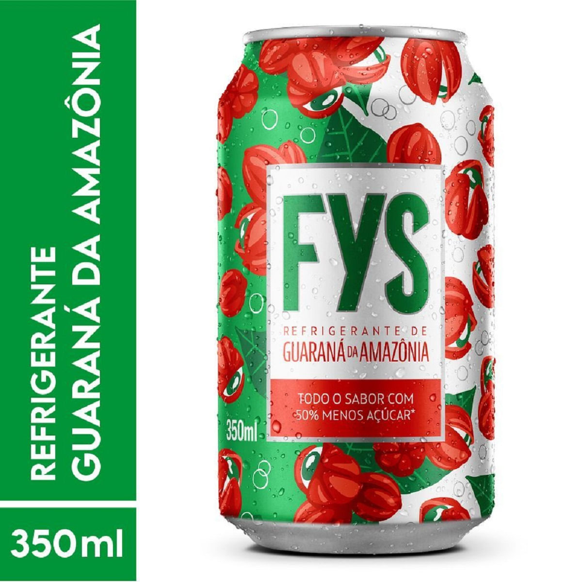 Refrigerante Guaraná da Amazônia FYs Lata 350ml