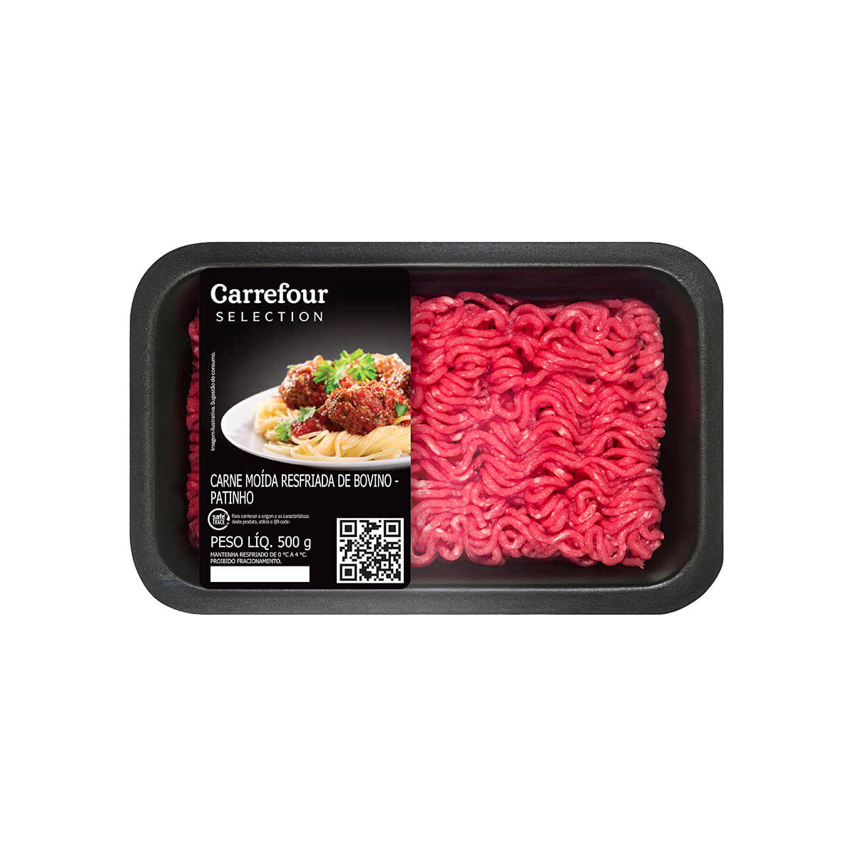 Carne Moída Resfriada De Patinho Carrefour Selection 500g Carrefour 7993