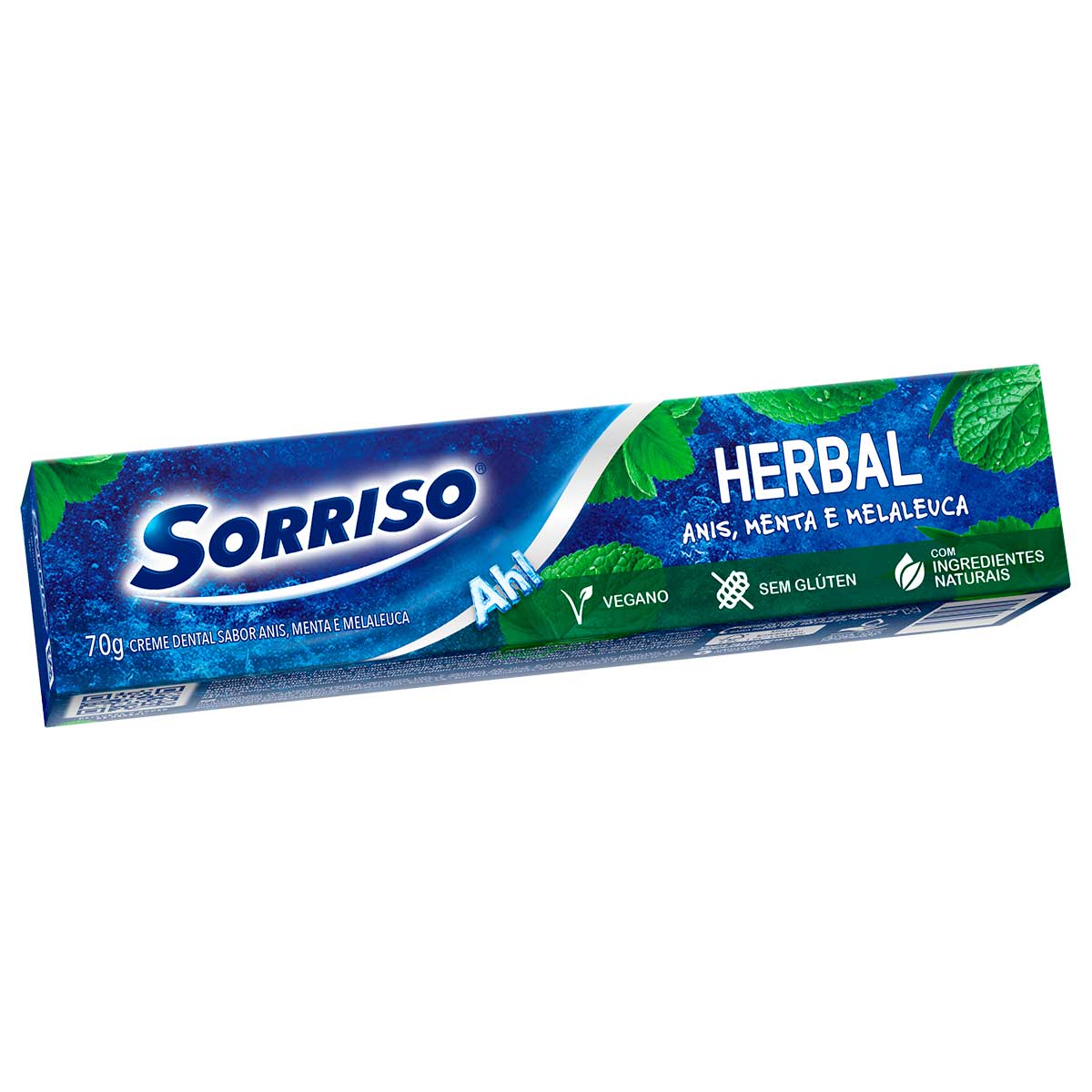 Creme Dental Sorriso Herbal Melaleuca + Anis + Menta 120g